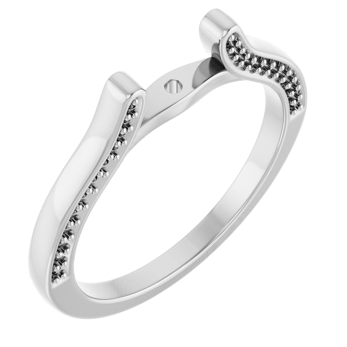 Accented Cathedral-Style Peg Shank
