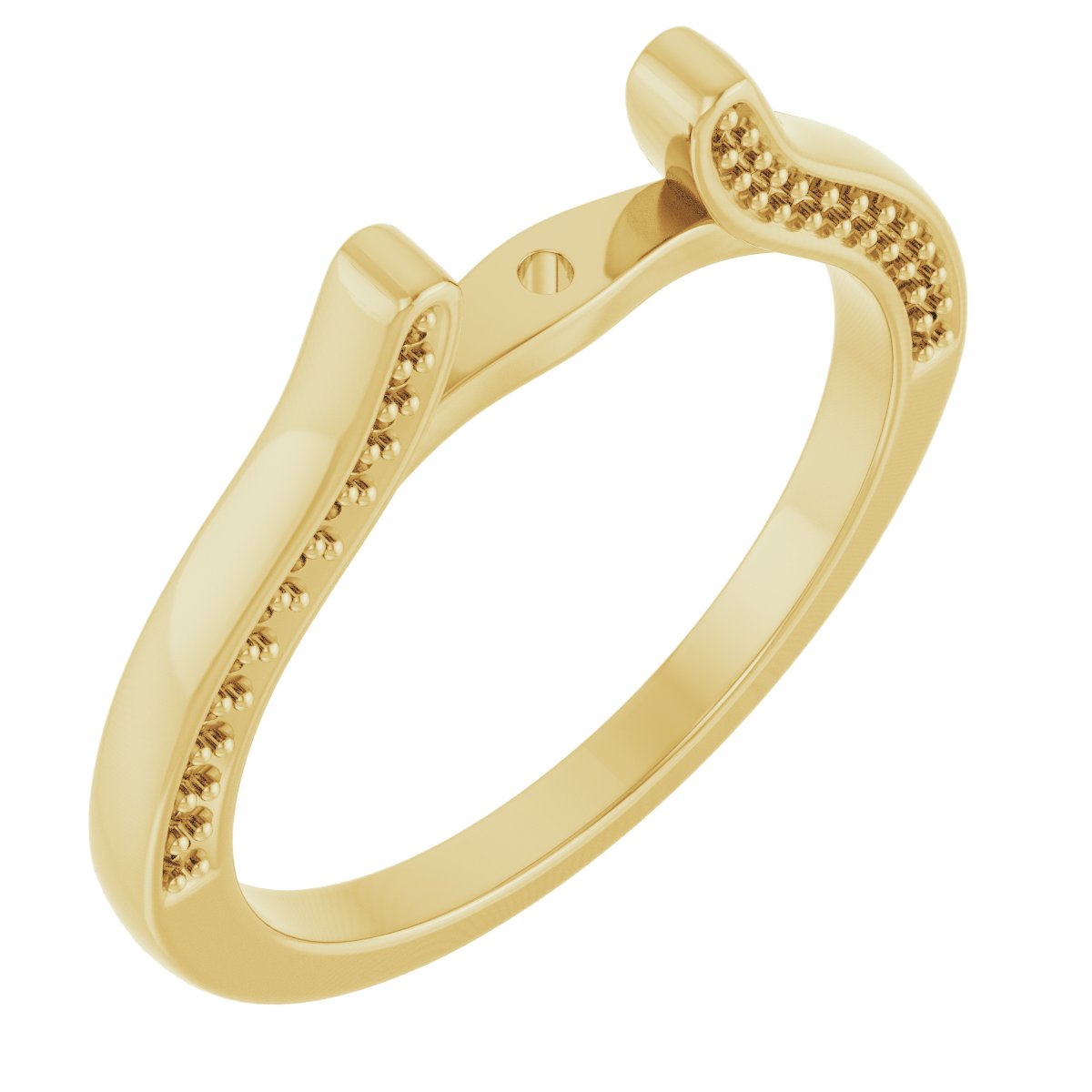 Accented Cathedral-Style Peg Shank