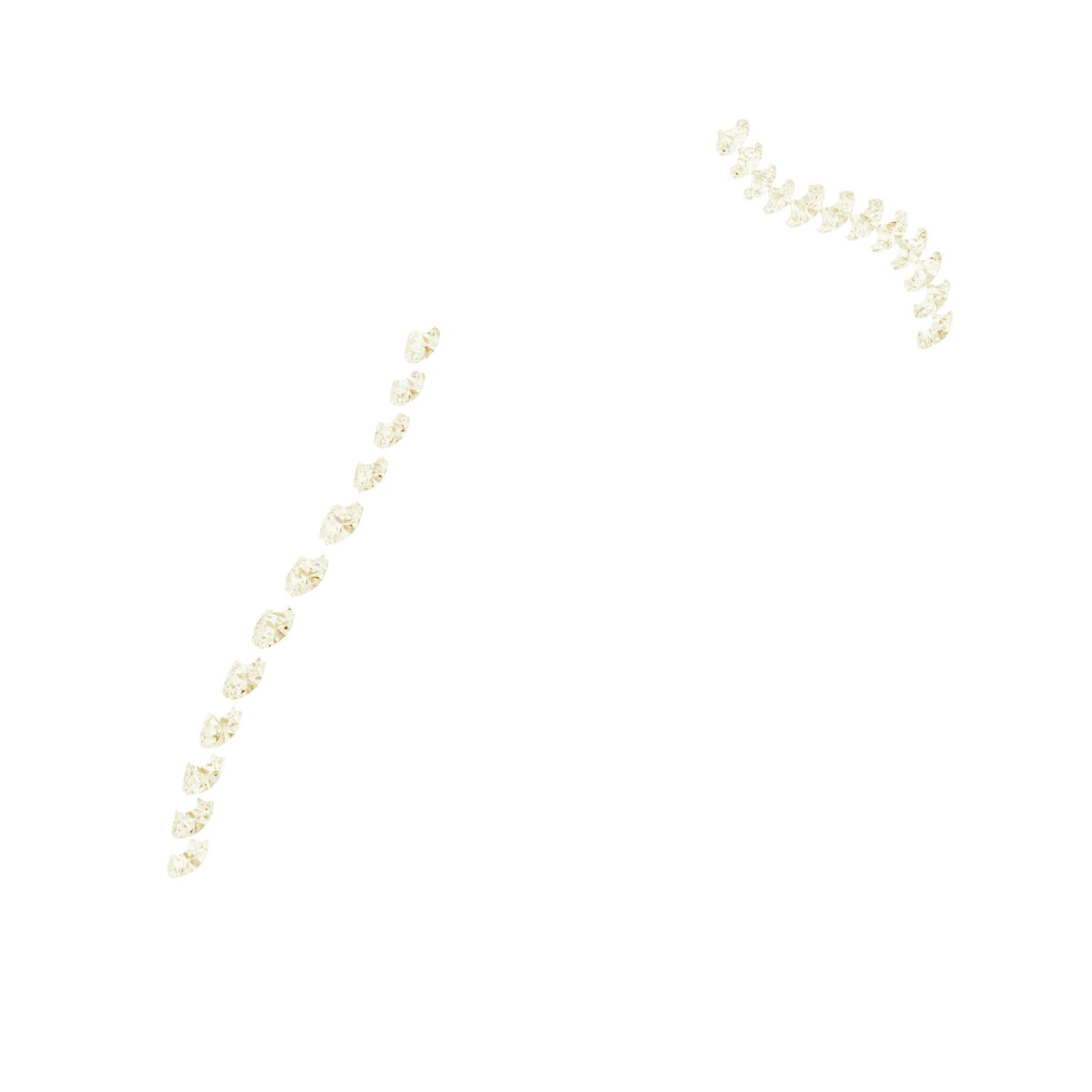 Accented Cathedral-Style Peg Shank