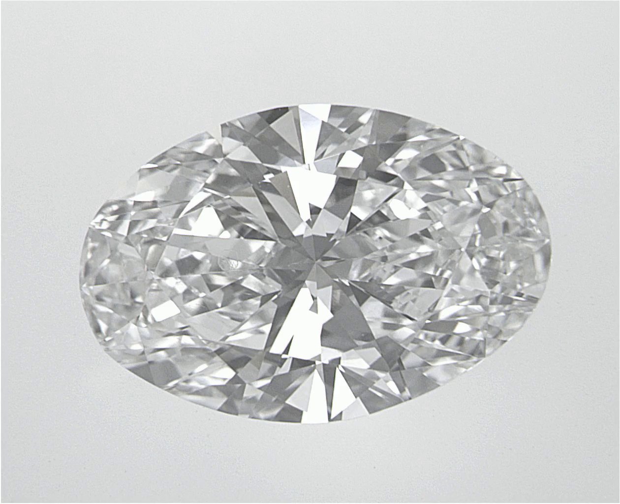 2.7 CT Oval Lab-Grown Diamond Surrey Vancouver Canada Langley Burnaby Richmond