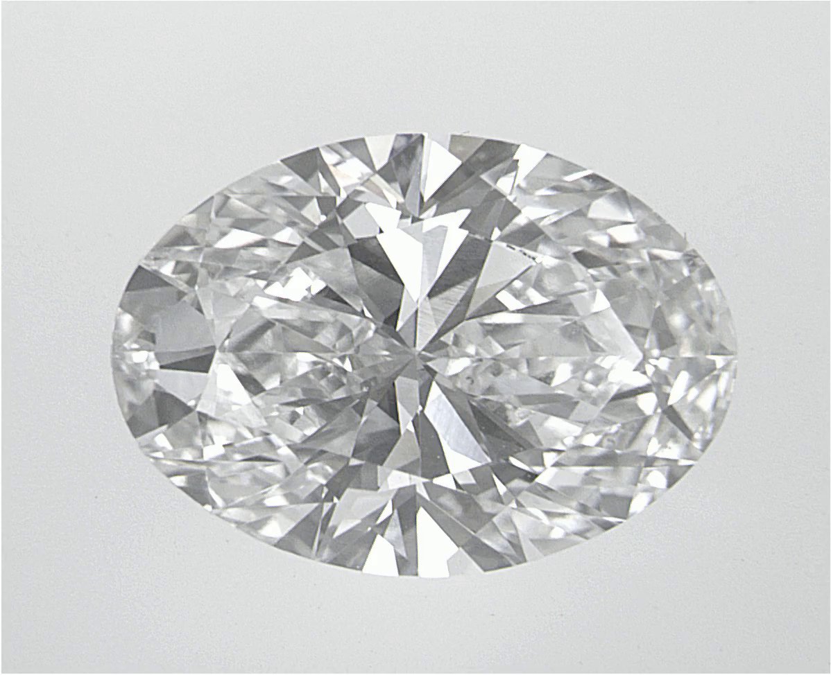 2.57 CT Oval Lab-Grown Diamond Surrey Vancouver Canada Langley Burnaby Richmond