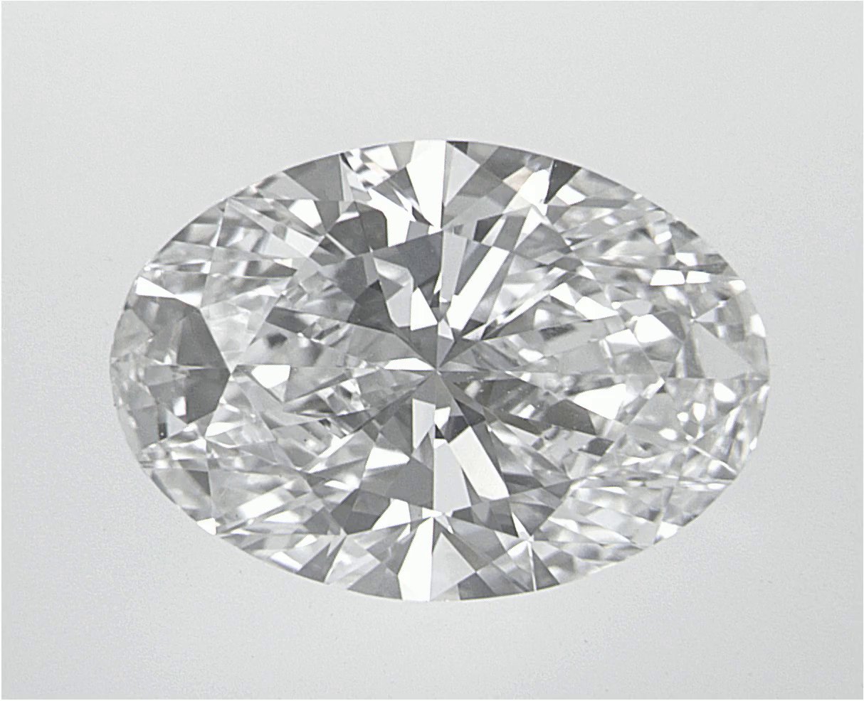2.69 CT Oval Lab-Grown Diamond Surrey Vancouver Canada Langley Burnaby Richmond