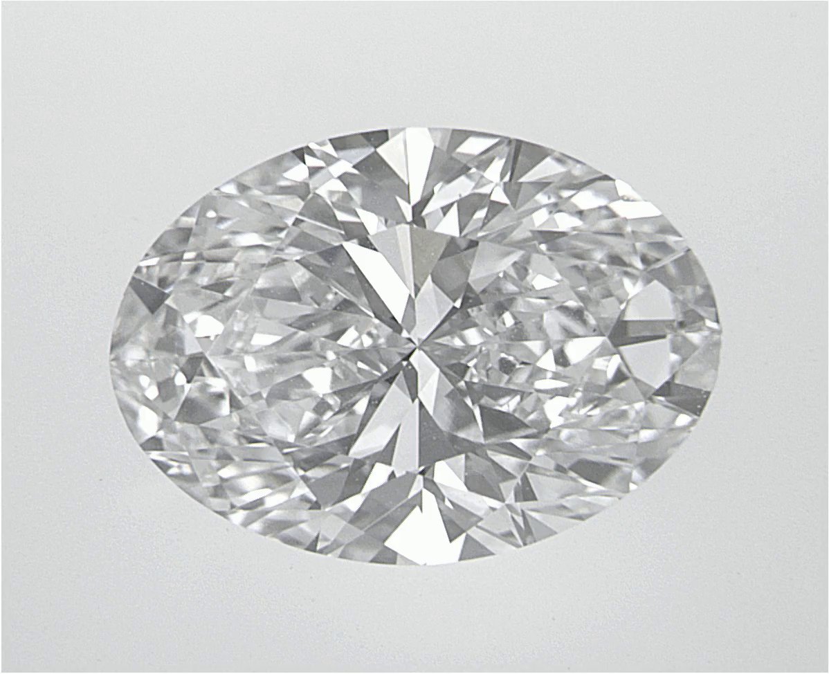 2.57 CT Oval Lab-Grown Diamond Surrey Vancouver Canada Langley Burnaby Richmond