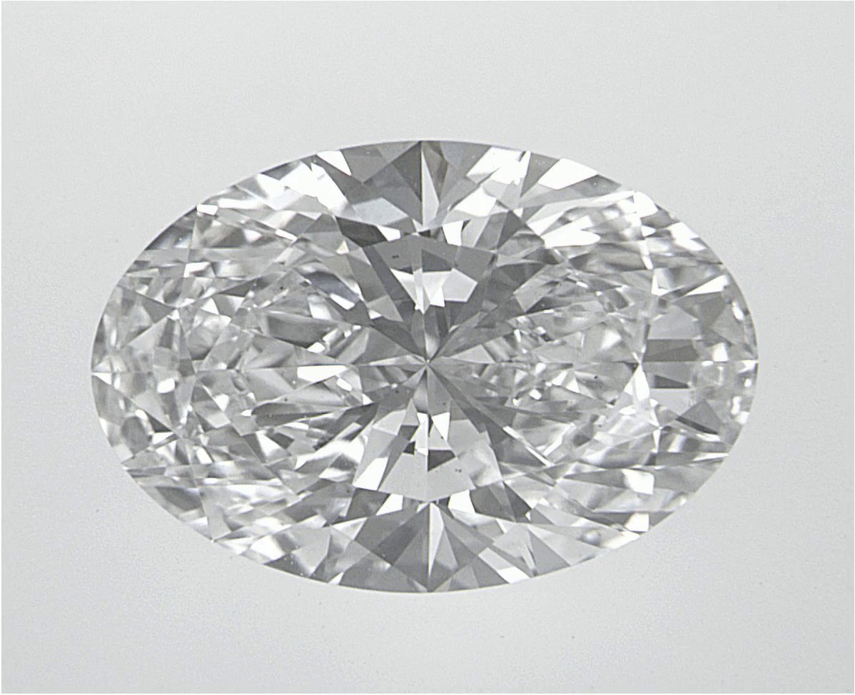 2.57 CT Oval Lab-Grown Diamond Surrey Vancouver Canada Langley Burnaby Richmond