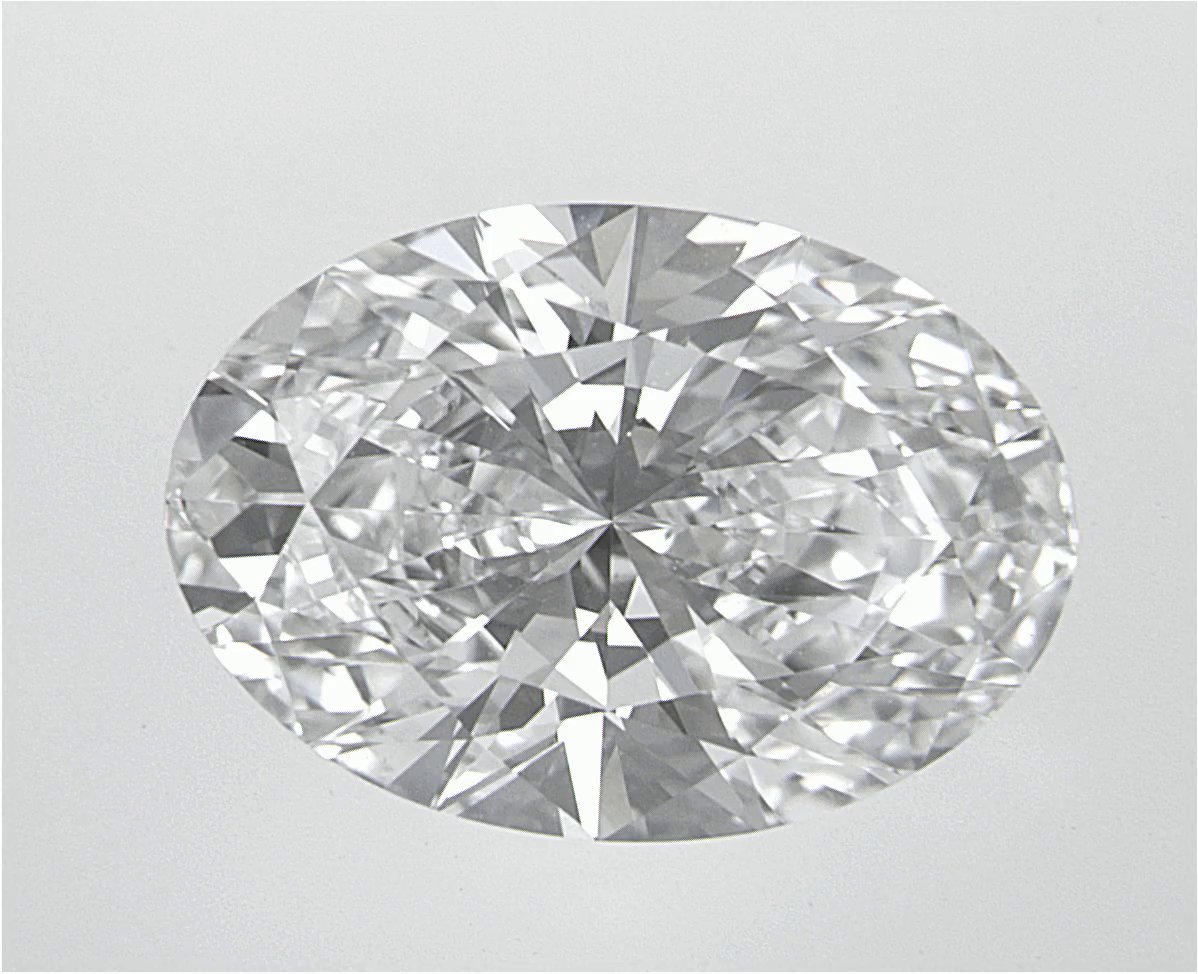2.57 CT Oval Lab-Grown Diamond Surrey Vancouver Canada Langley Burnaby Richmond