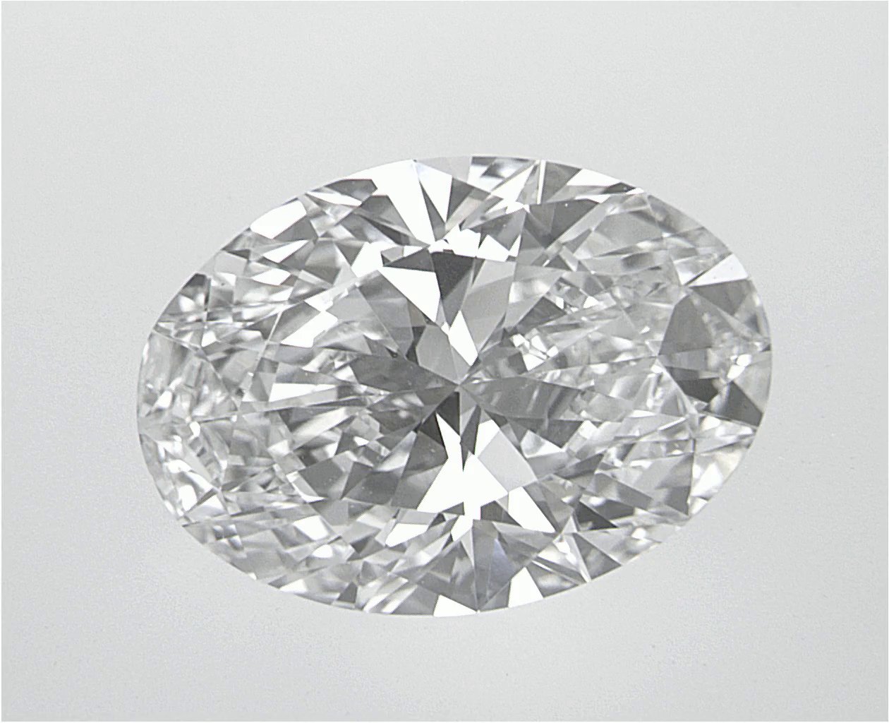 2.54 CT Oval Lab-Grown Diamond Surrey Vancouver Canada Langley Burnaby Richmond