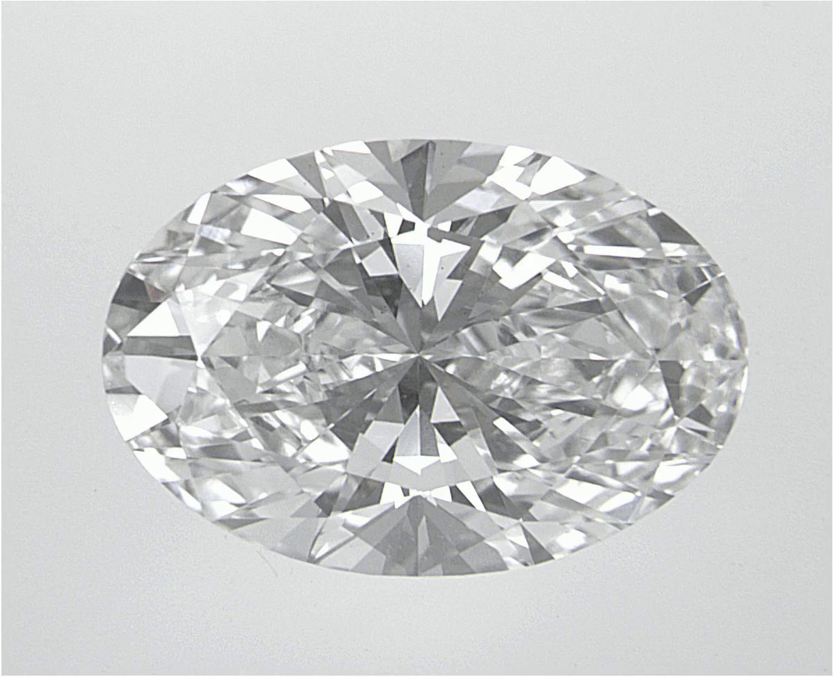 2.56 CT Oval Lab-Grown Diamond Surrey Vancouver Canada Langley Burnaby Richmond