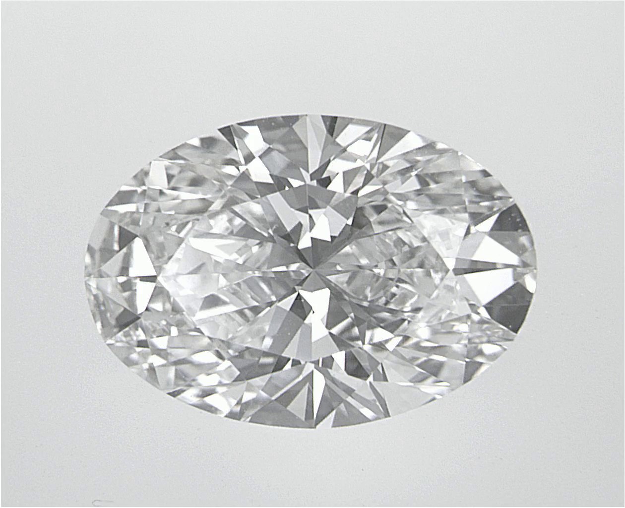 2.55 CT Oval Lab-Grown Diamond Surrey Vancouver Canada Langley Burnaby Richmond