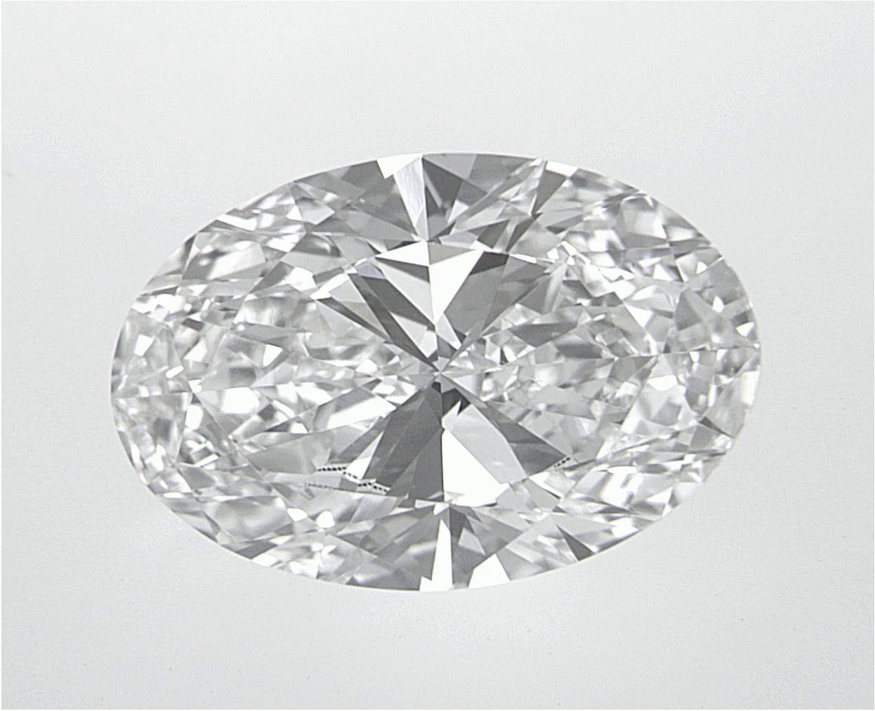 2.51 CT Oval Lab-Grown Diamond Surrey Vancouver Canada Langley Burnaby Richmond