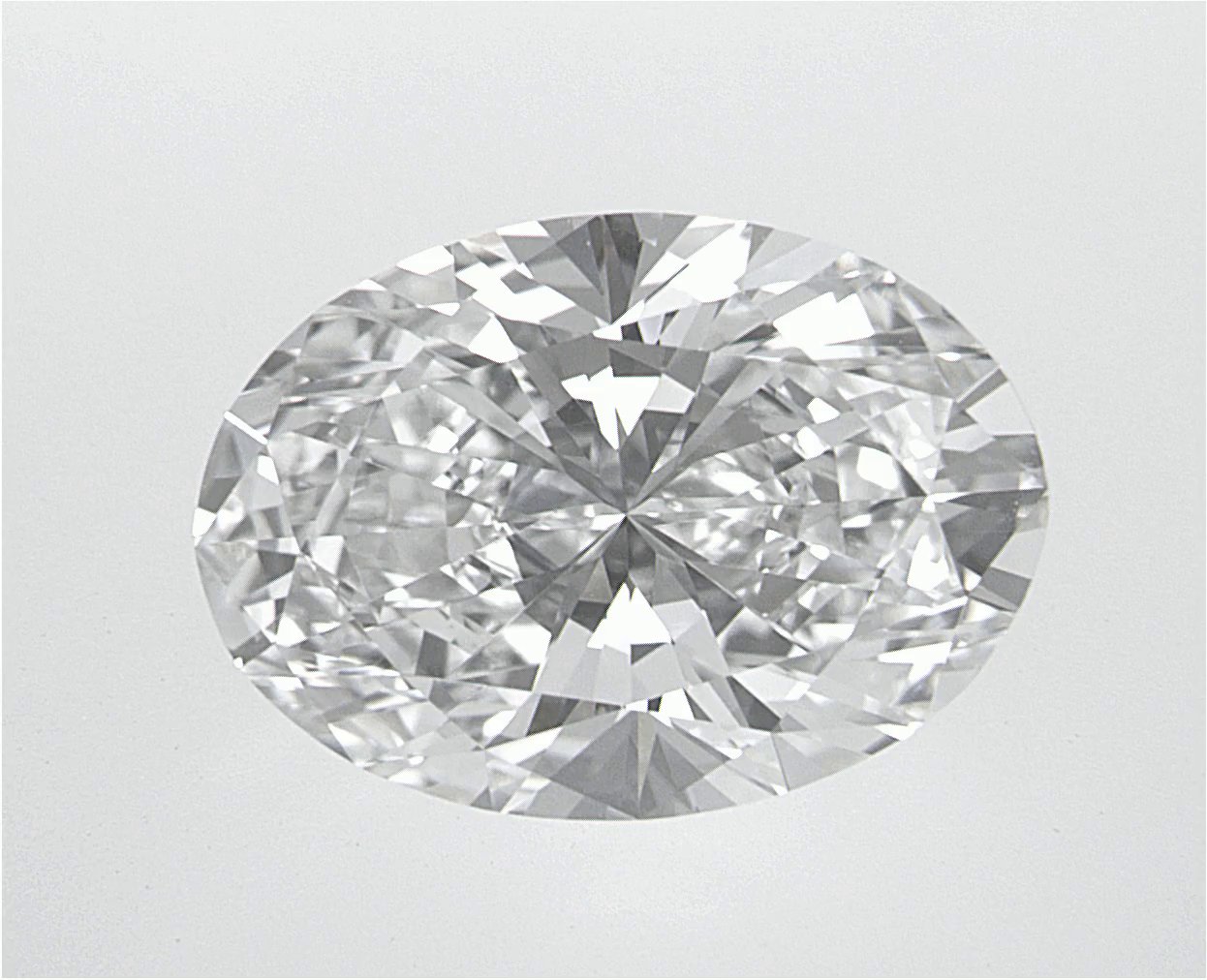 2.51 CT Oval Lab-Grown Diamond Surrey Vancouver Canada Langley Burnaby Richmond