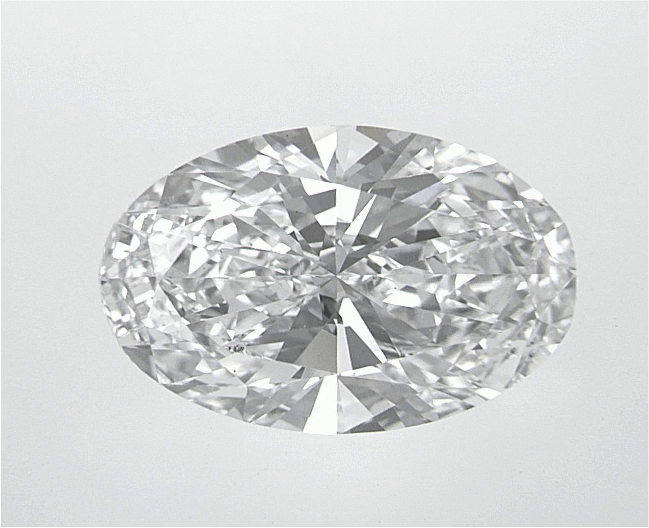 2.5 CT Oval Lab-Grown Diamond Surrey Vancouver Canada Langley Burnaby Richmond