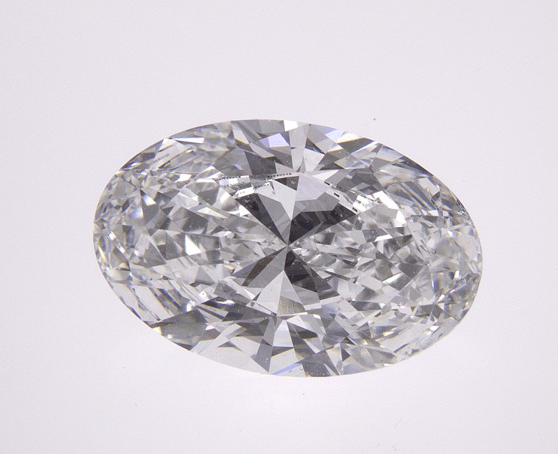 2.52 CT Oval Lab-Grown Diamond Surrey Vancouver Canada Langley Burnaby Richmond