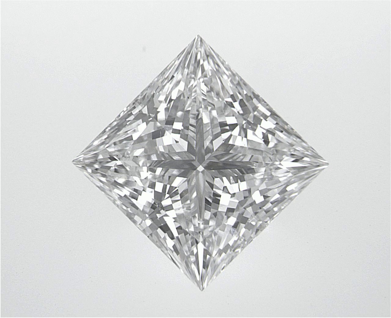 2.87 CT Square Lab-Grown Diamond Surrey Vancouver Canada Langley Burnaby Richmond