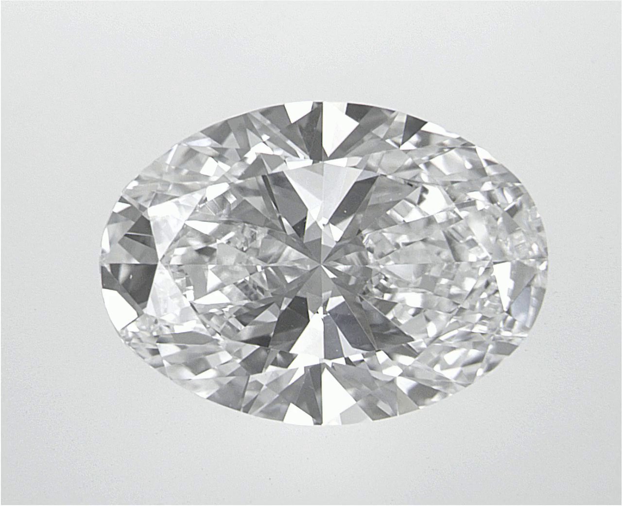 3.42 CT Oval Lab-Grown Diamond Surrey Vancouver Canada Langley Burnaby Richmond