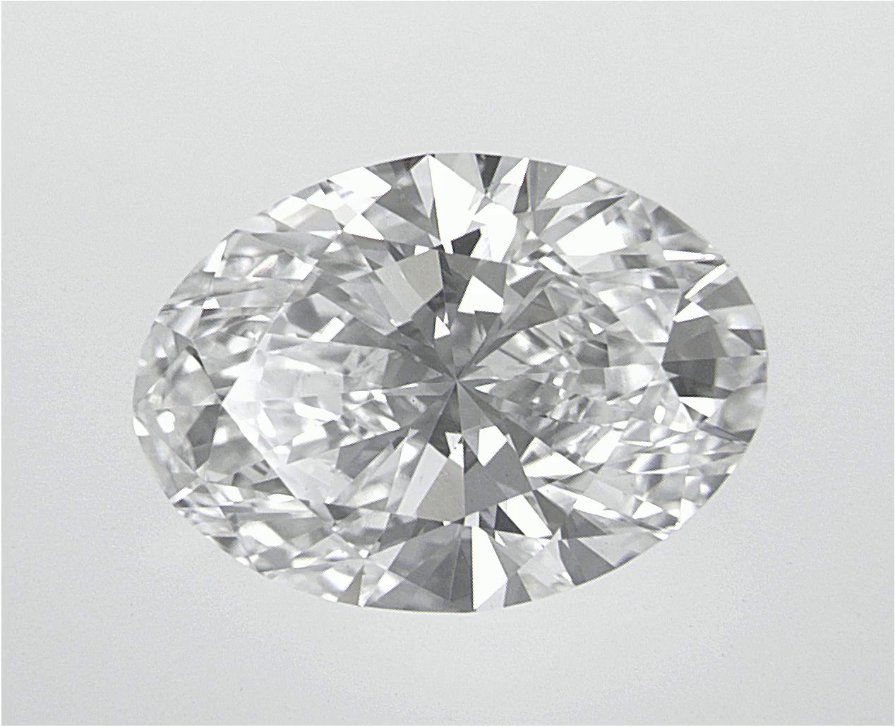 2.59 CT Oval Lab-Grown Diamond Surrey Vancouver Canada Langley Burnaby Richmond