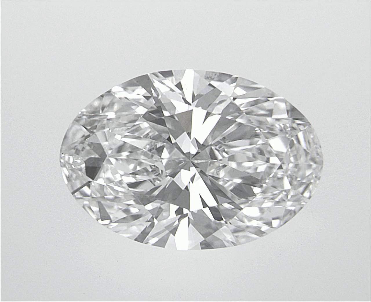 2.62 CT Oval Lab-Grown Diamond Surrey Vancouver Canada Langley Burnaby Richmond