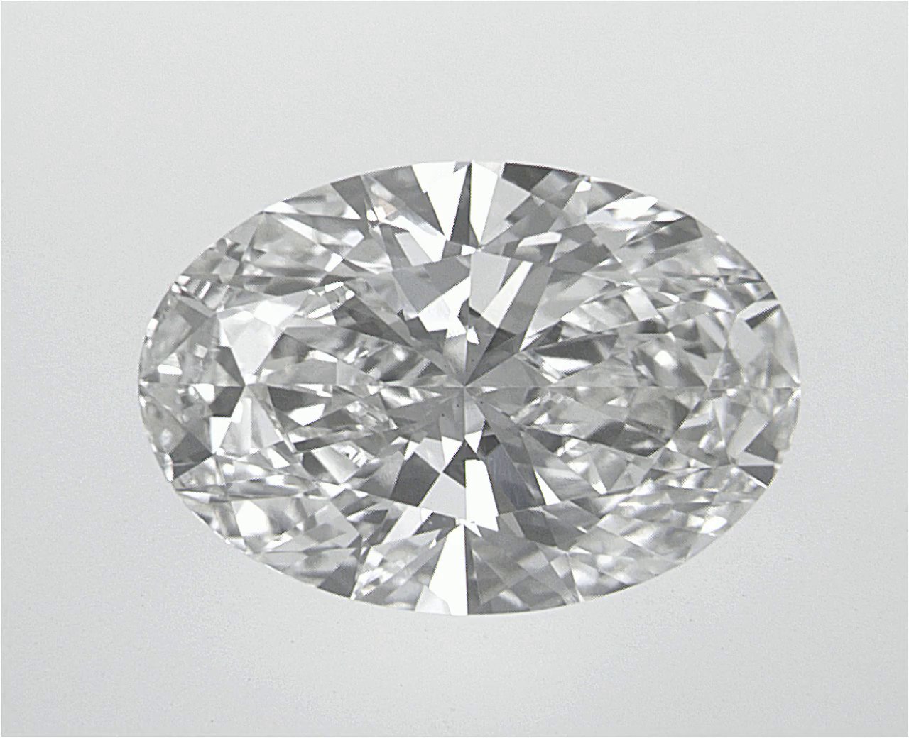 2.7 CT Oval Lab-Grown Diamond Surrey Vancouver Canada Langley Burnaby Richmond