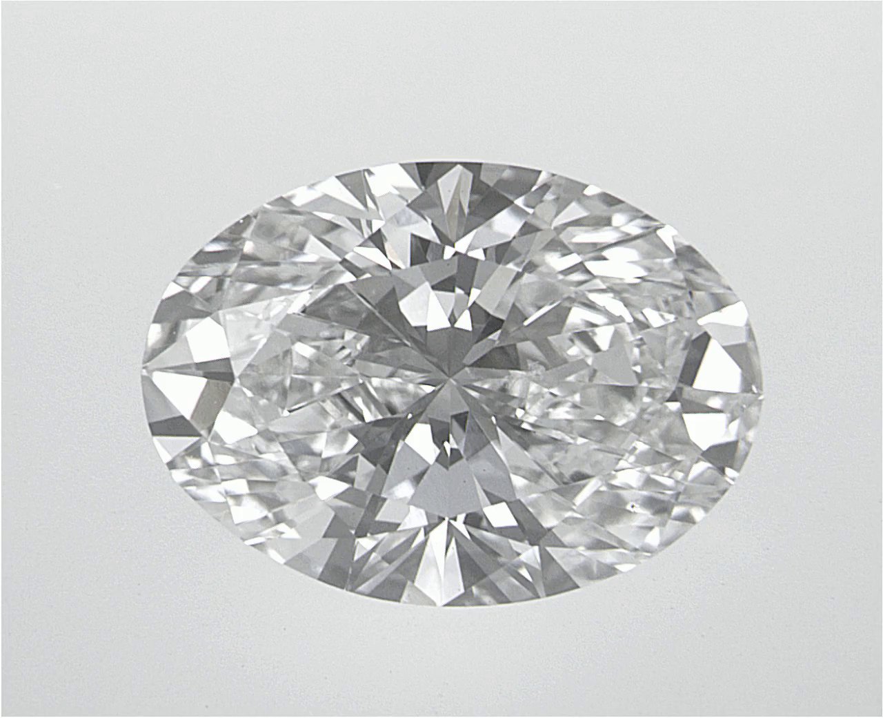 2.74 CT Oval Lab-Grown Diamond Surrey Vancouver Canada Langley Burnaby Richmond