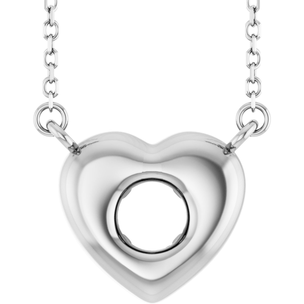 Accented Heart Necklace