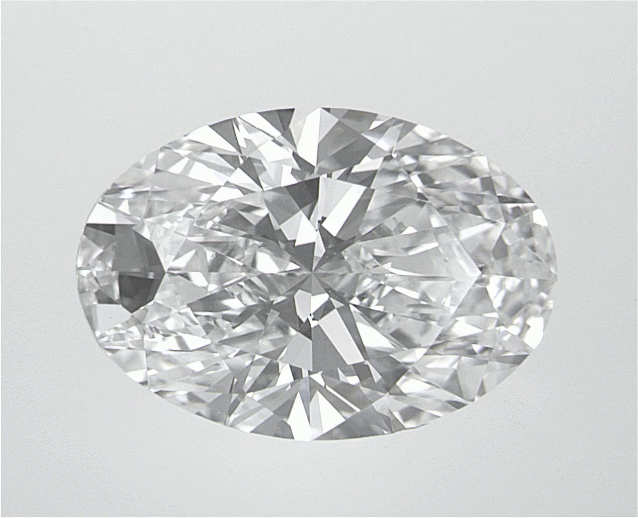 3.04 CT Oval Lab-Grown Diamond Surrey Vancouver Canada Langley Burnaby Richmond