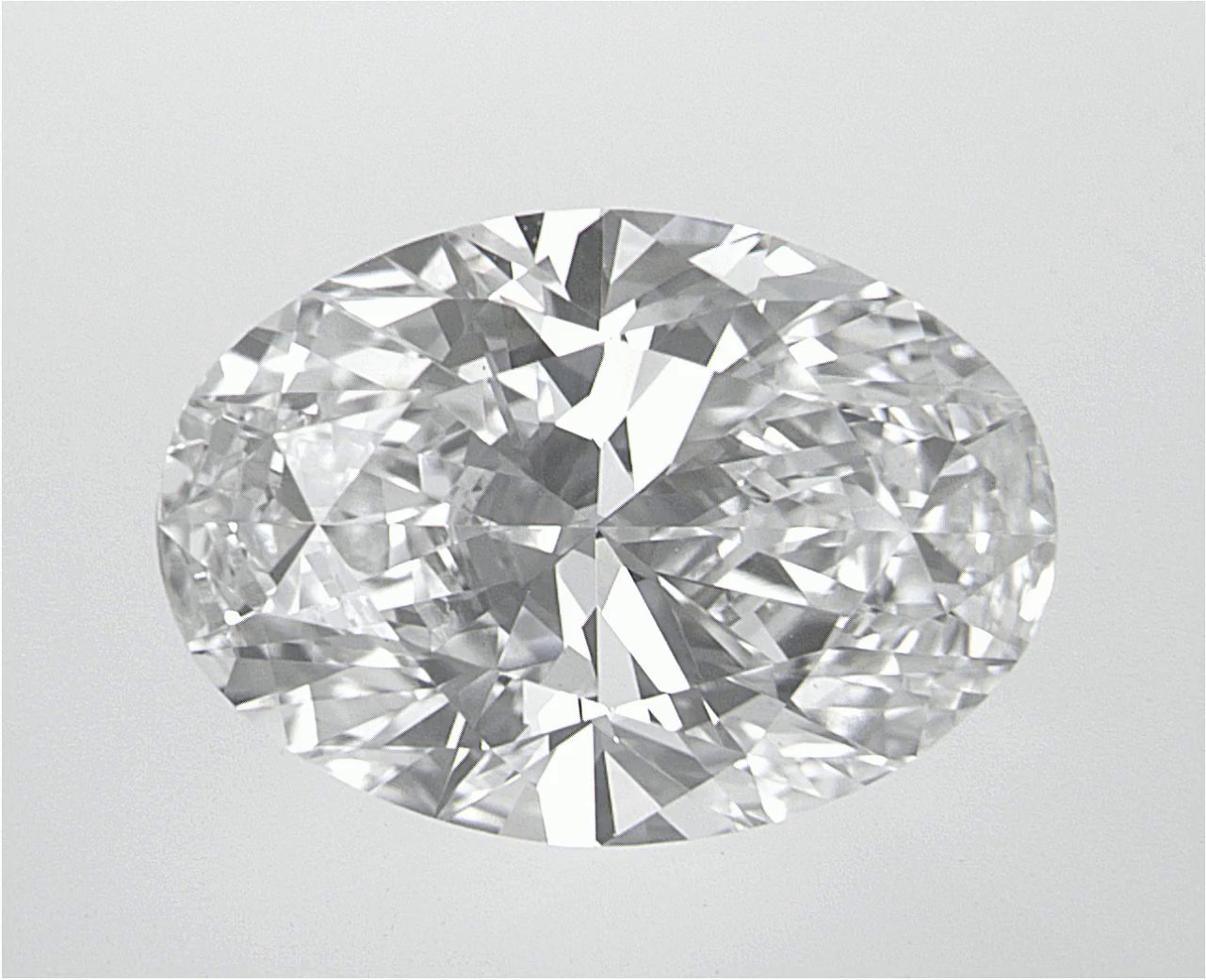 3.01 CT Oval Lab-Grown Diamond Surrey Vancouver Canada Langley Burnaby Richmond