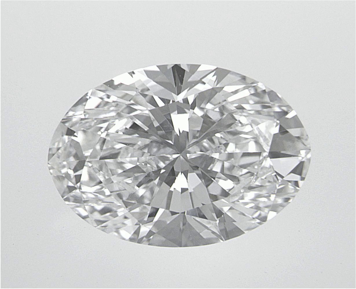 2.52 CT Oval Lab-Grown Diamond Surrey Vancouver Canada Langley Burnaby Richmond