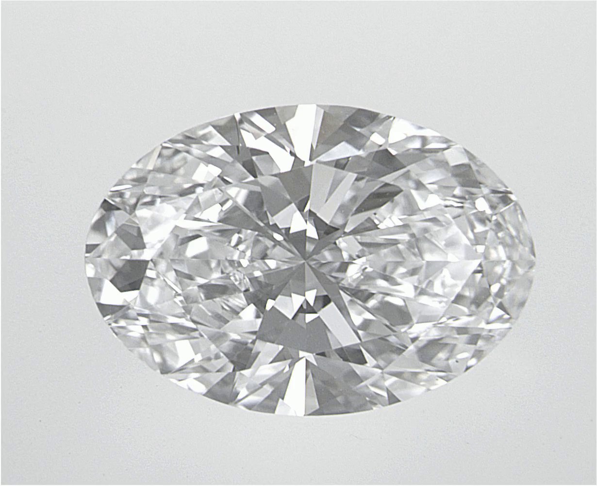 2.52 CT Oval Lab-Grown Diamond Surrey Vancouver Canada Langley Burnaby Richmond