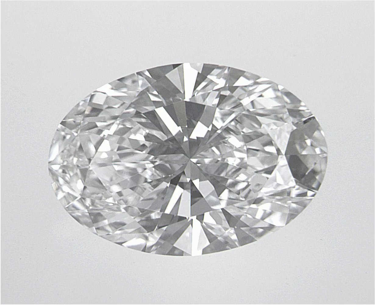 2.55 CT Oval Lab-Grown Diamond Surrey Vancouver Canada Langley Burnaby Richmond