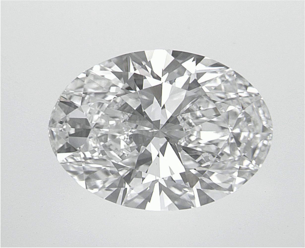 2.56 CT Oval Lab-Grown Diamond Surrey Vancouver Canada Langley Burnaby Richmond