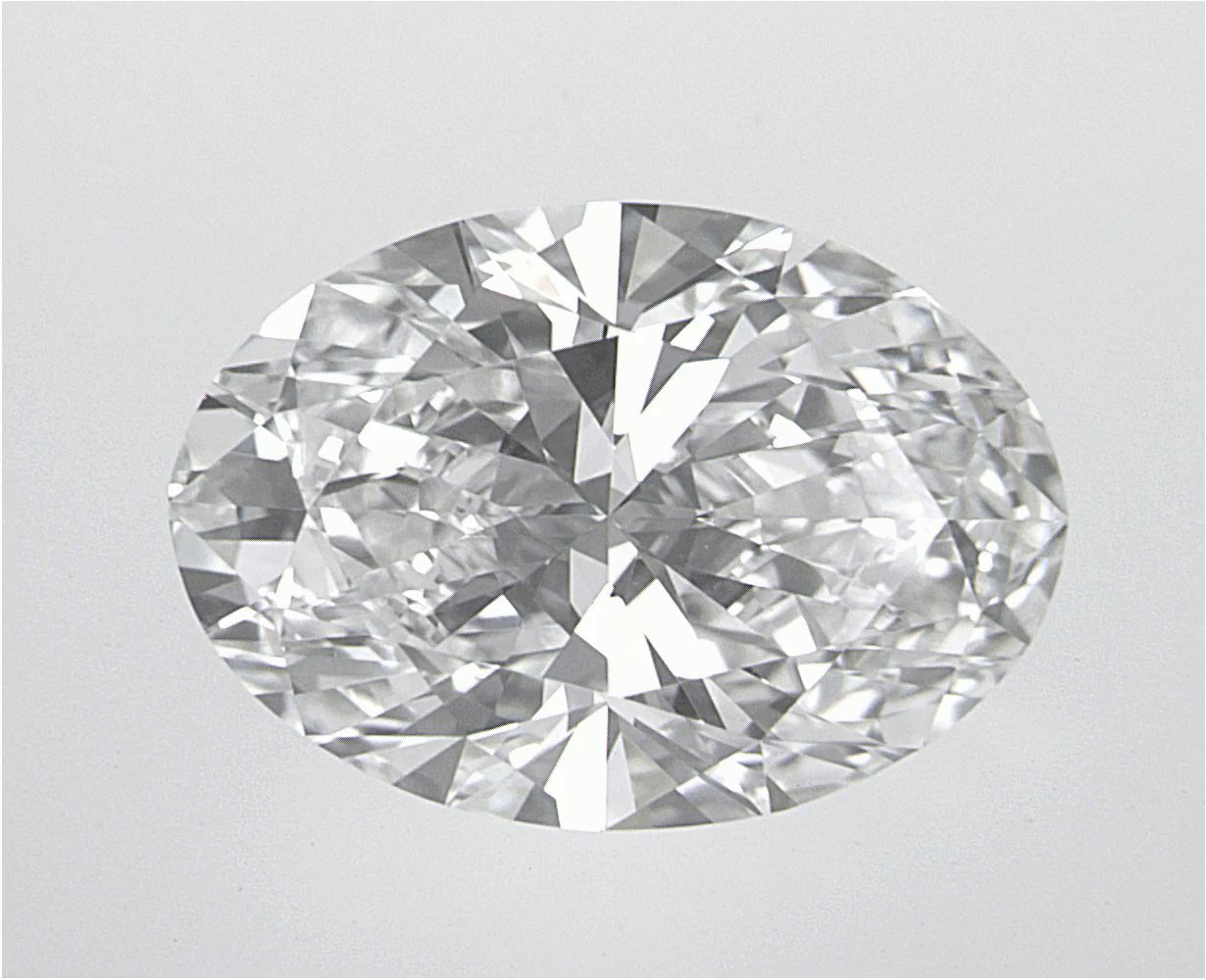2.57 CT Oval Lab-Grown Diamond Surrey Vancouver Canada Langley Burnaby Richmond