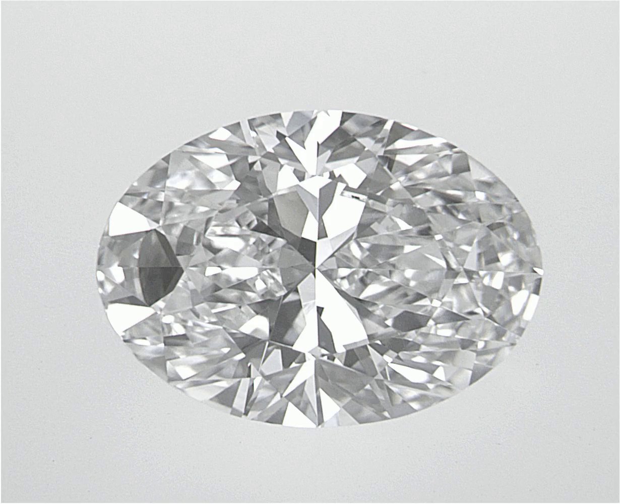 2.56 CT Oval Lab-Grown Diamond Surrey Vancouver Canada Langley Burnaby Richmond