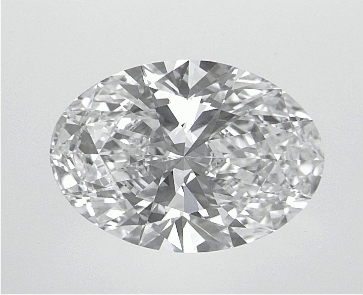 2.56 CT Oval Lab-Grown Diamond Surrey Vancouver Canada Langley Burnaby Richmond