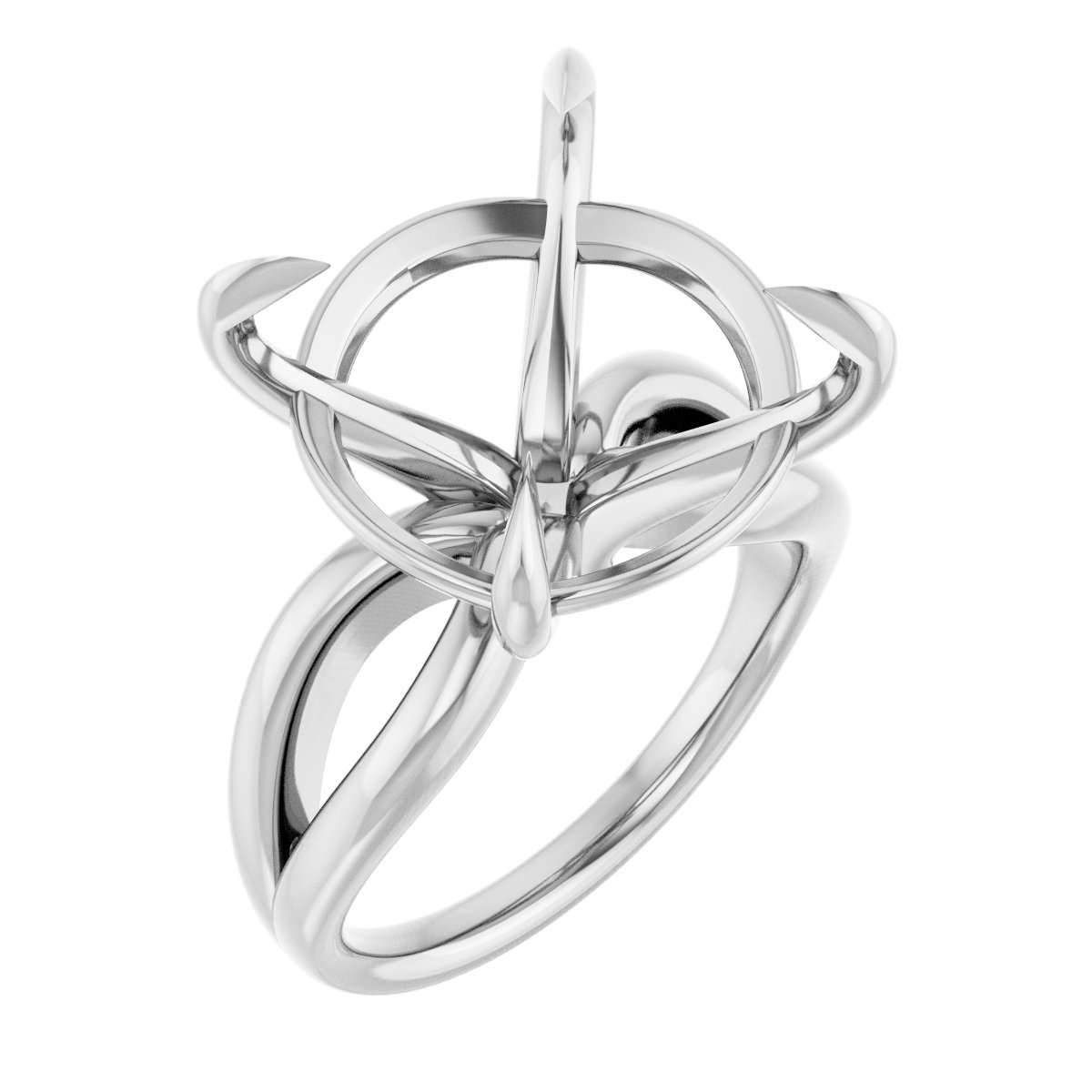 Claw-Prong Engagement Ring