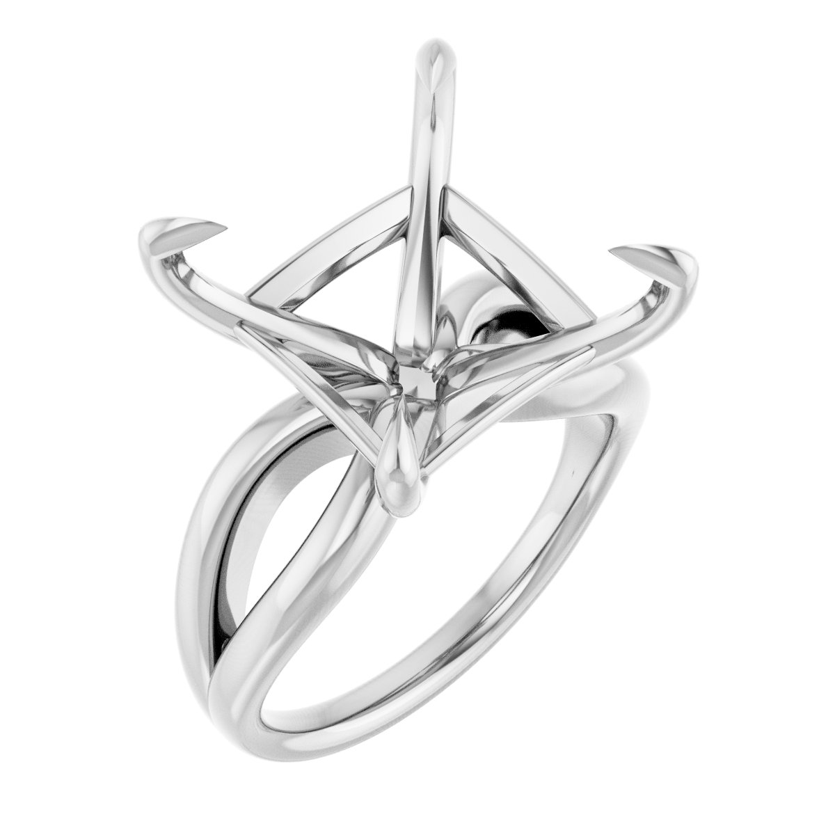 Claw-Prong Engagement Ring