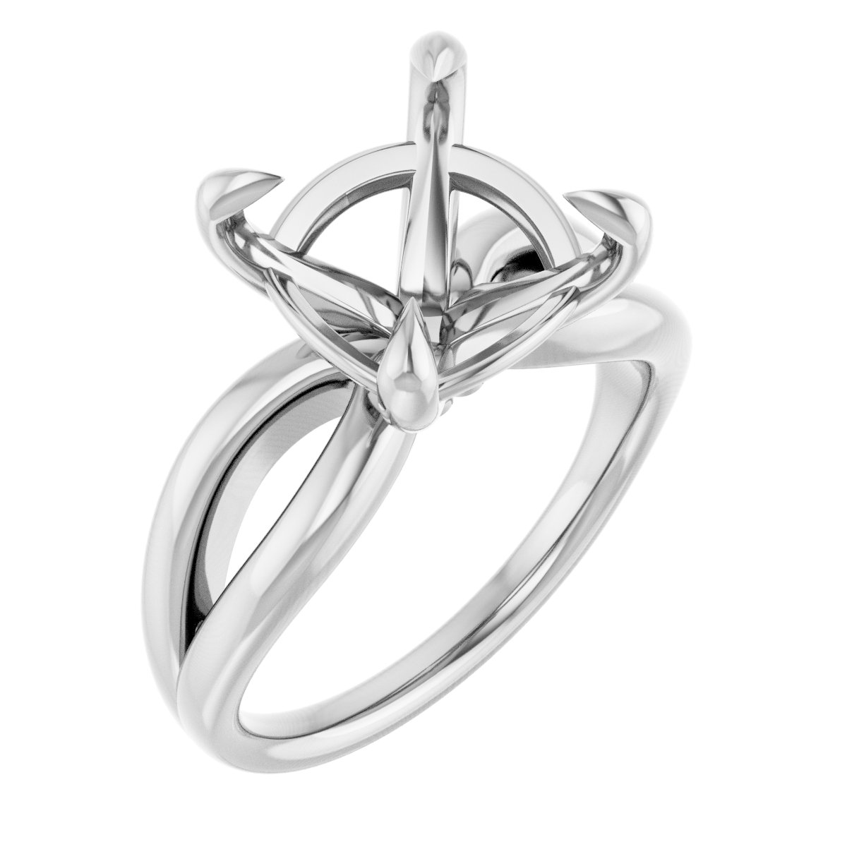 Claw-Prong Engagement Ring