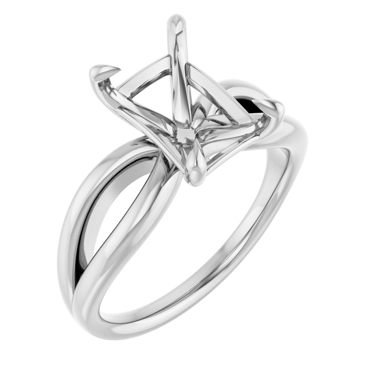 Claw-Prong Engagement Ring