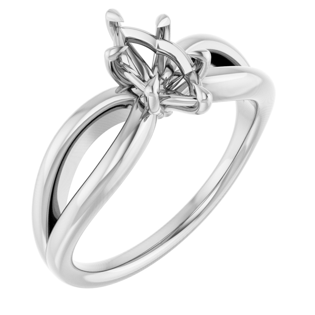 Claw-Prong Engagement Ring