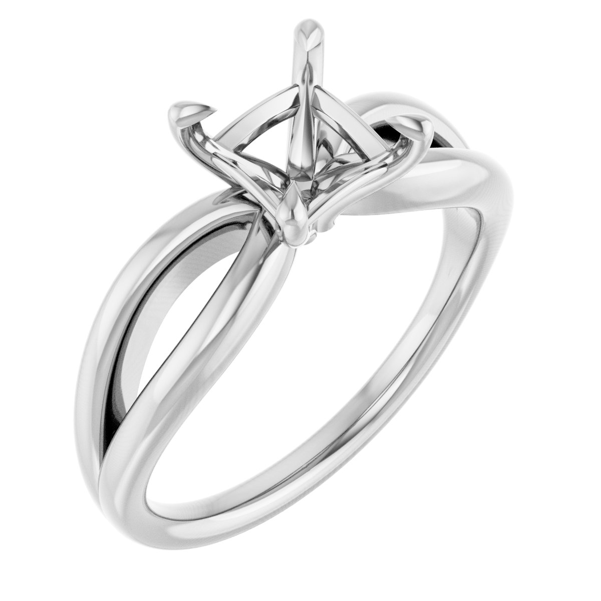 Claw-Prong Engagement Ring