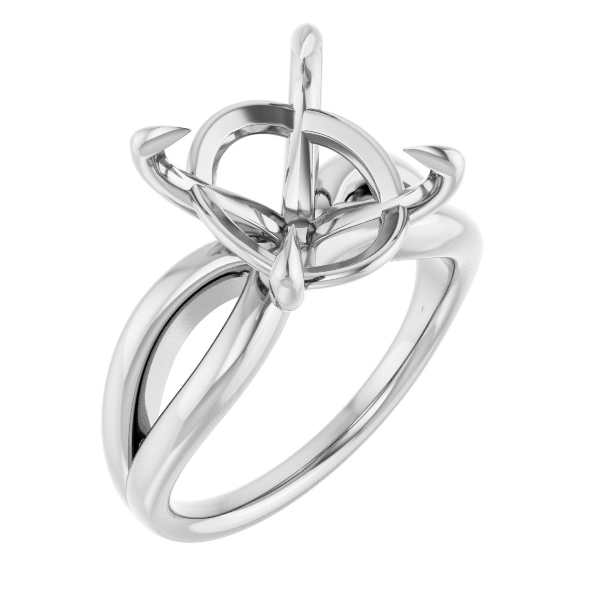 Claw-Prong Engagement Ring