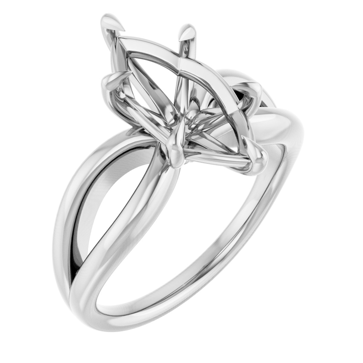 Claw-Prong Engagement Ring
