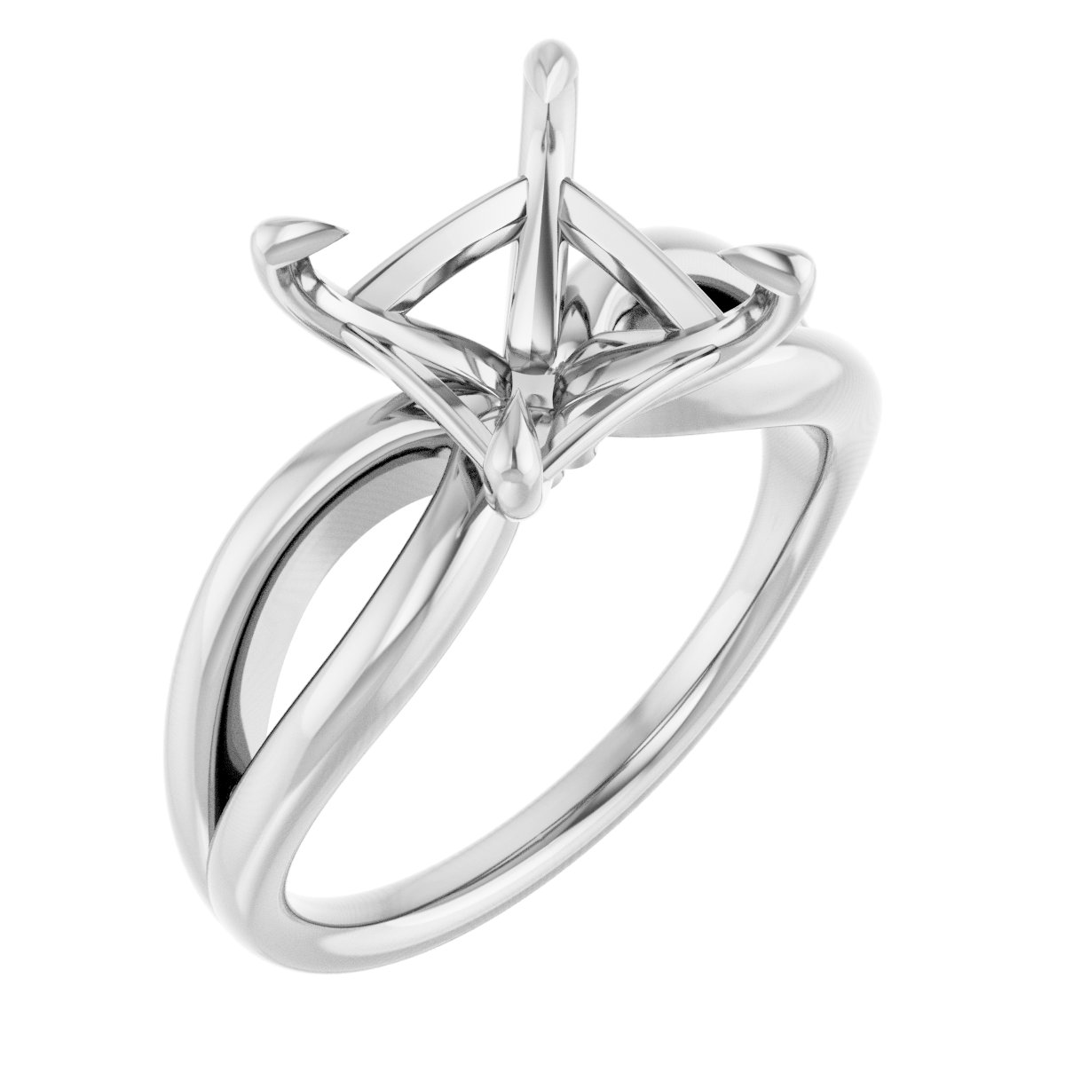 Claw-Prong Engagement Ring