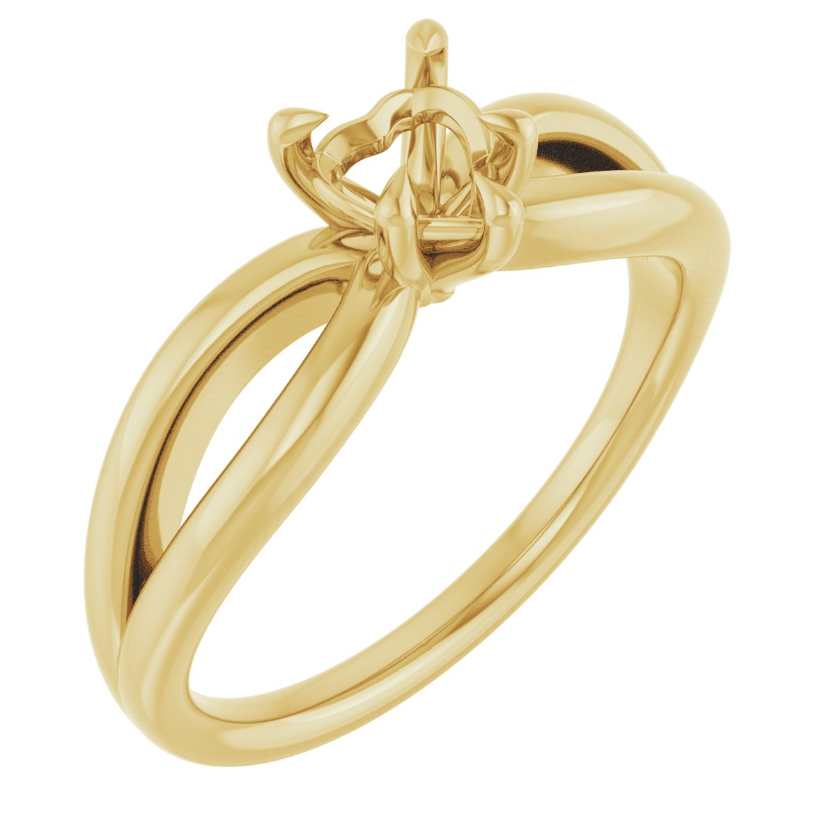 Claw-Prong Engagement Ring