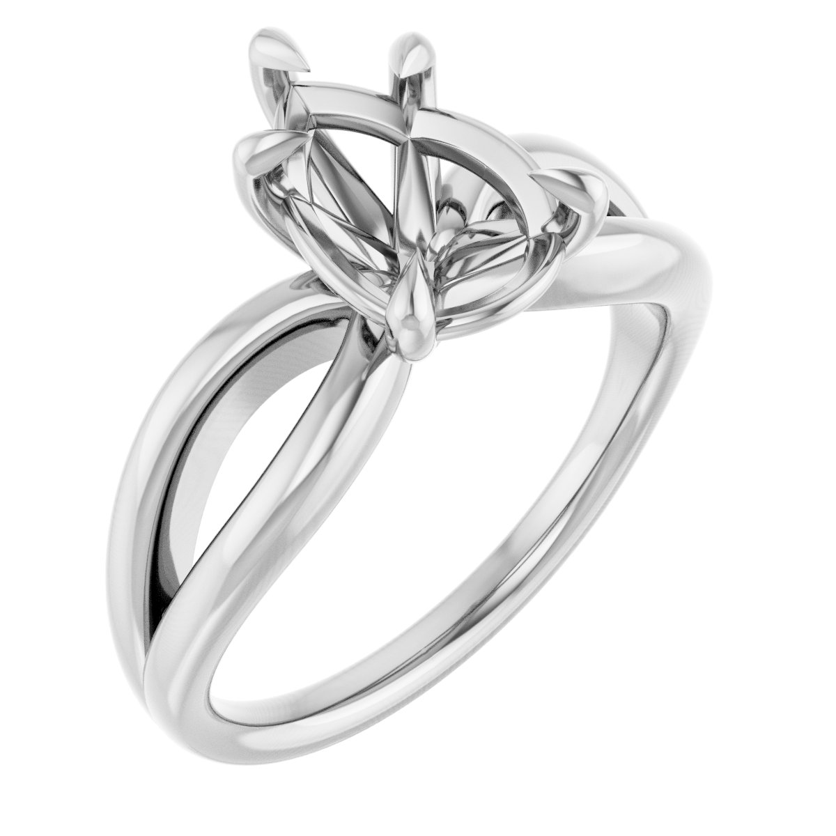 Claw-Prong Engagement Ring