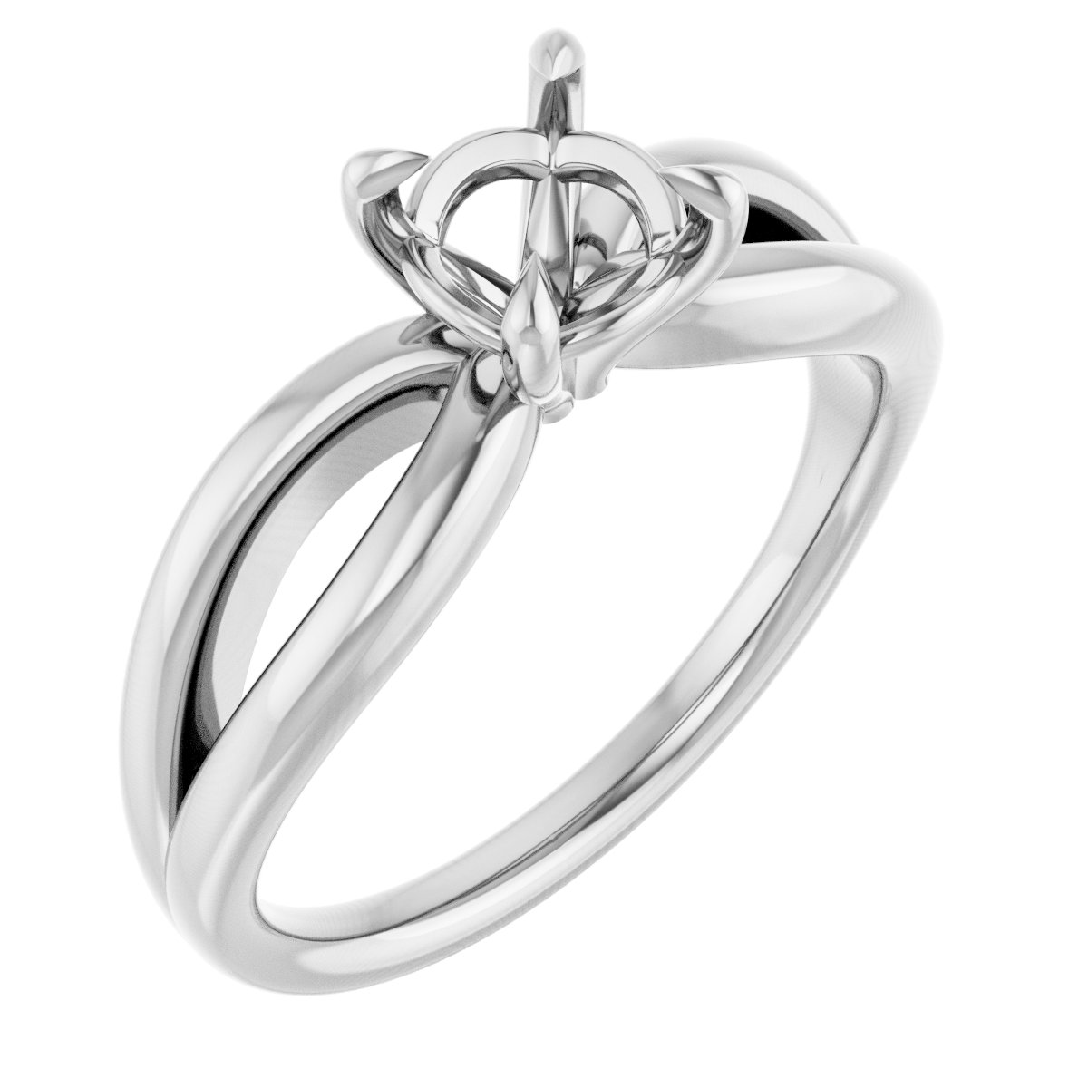 Claw-Prong Engagement Ring