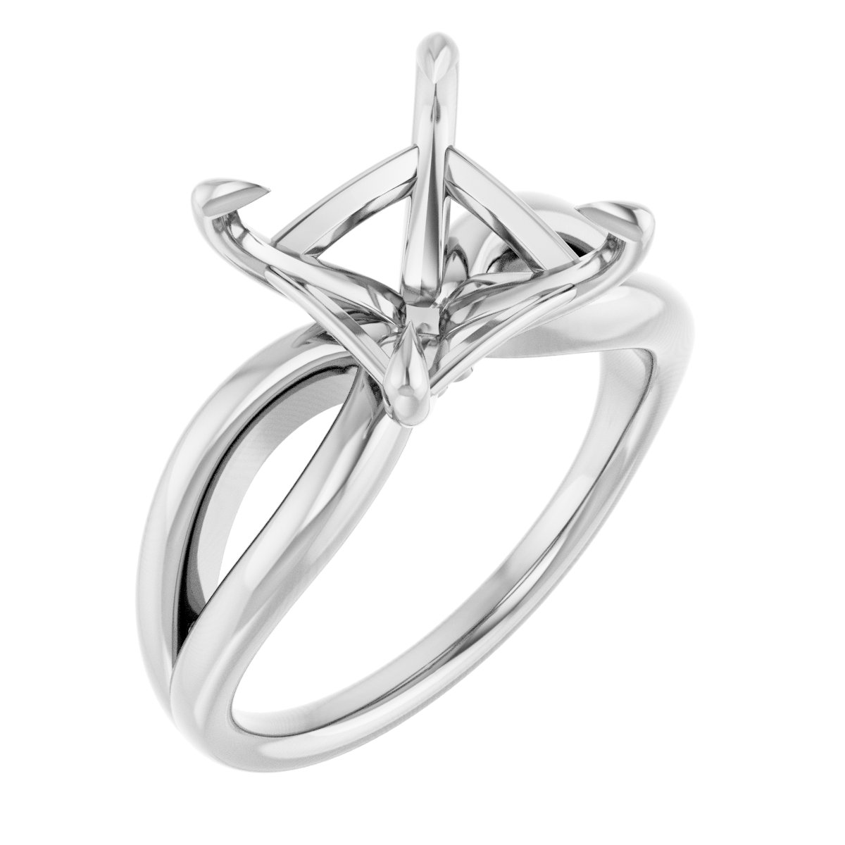 Claw-Prong Engagement Ring