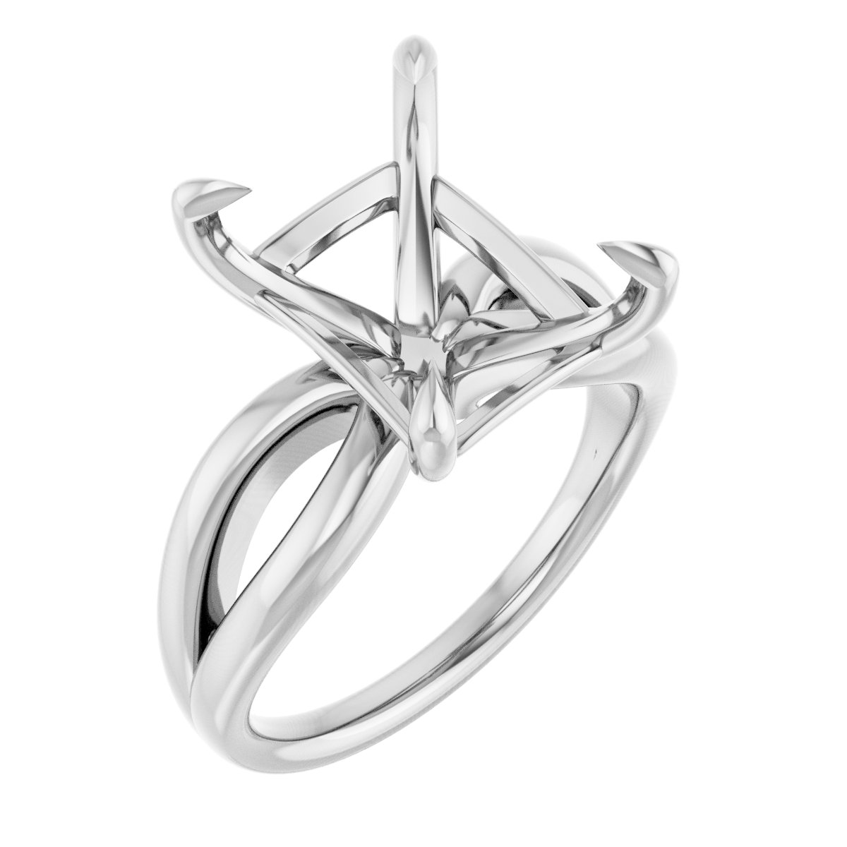 Claw-Prong Engagement Ring