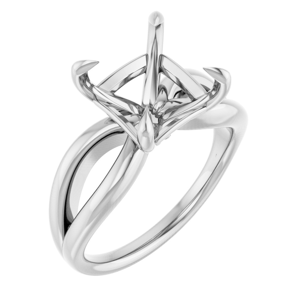 Claw-Prong Engagement Ring