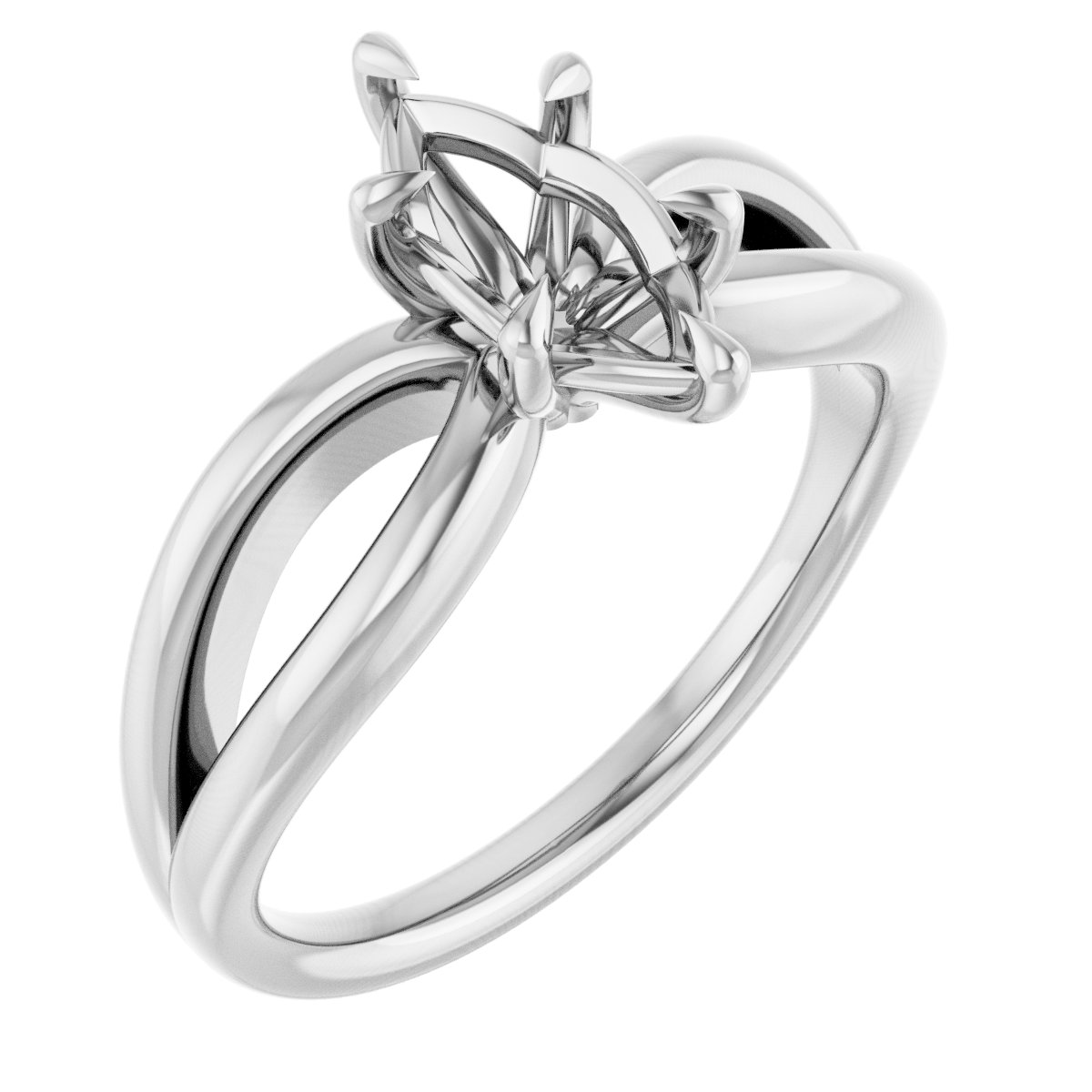 Claw-Prong Engagement Ring