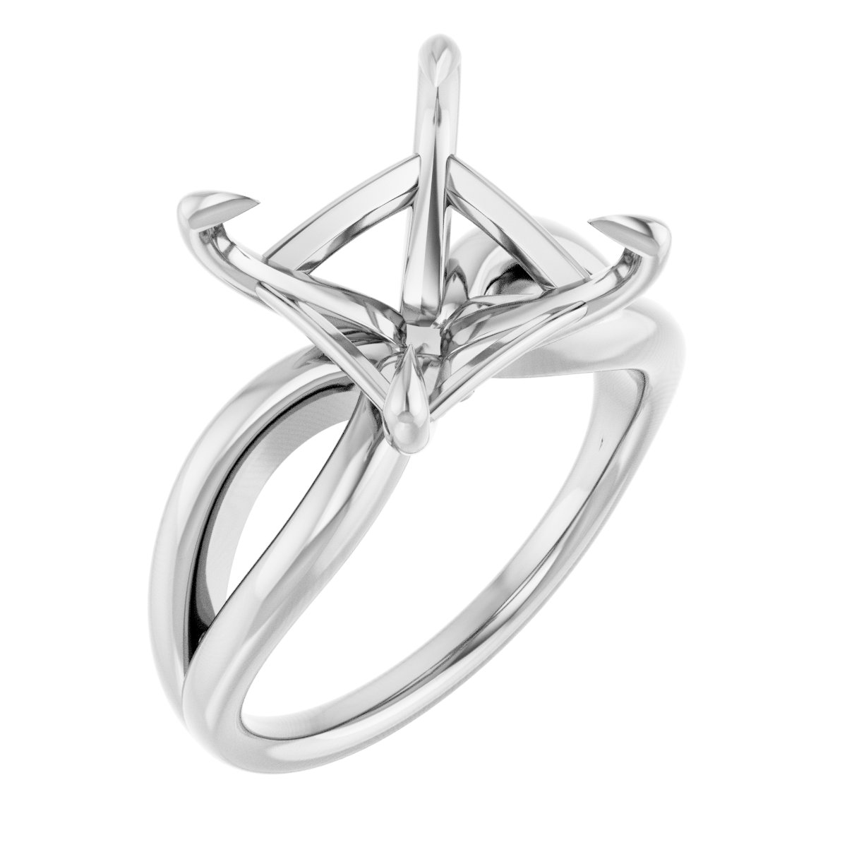 Claw-Prong Engagement Ring