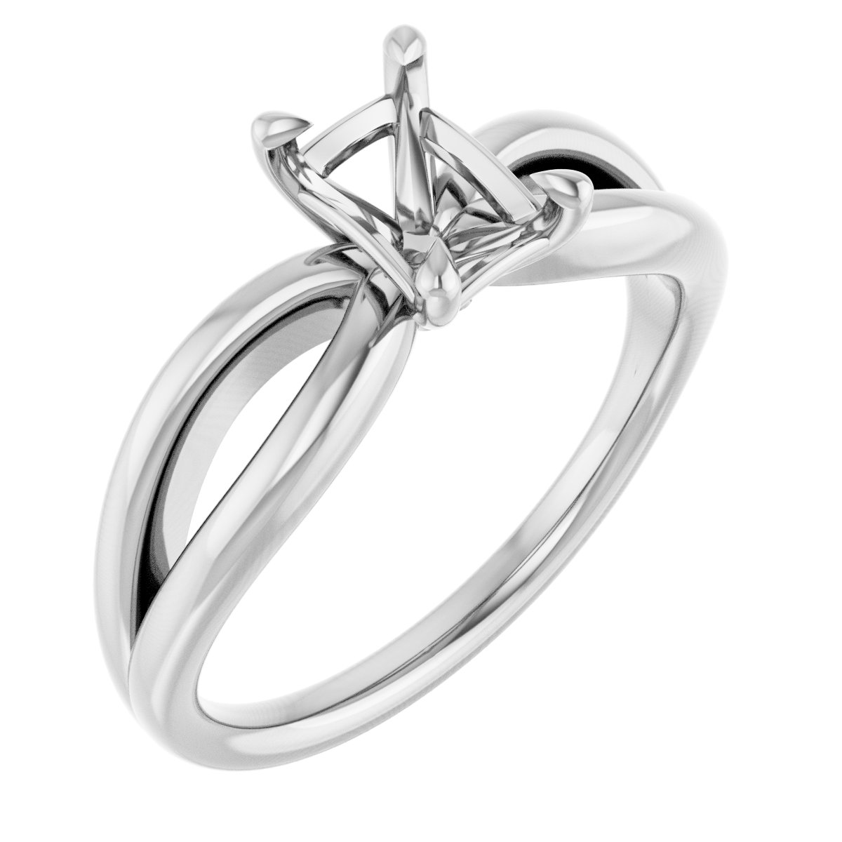 Claw-Prong Engagement Ring